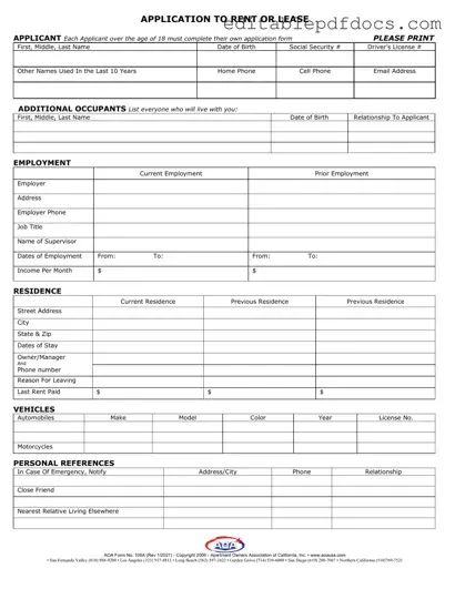 Fill a Valid Aoa 100A Template